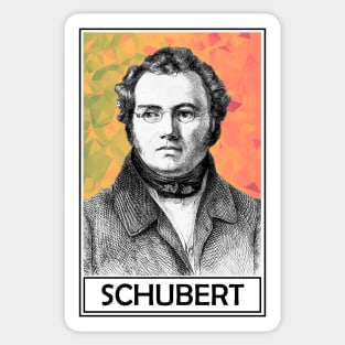 Franz Schubert Sticker